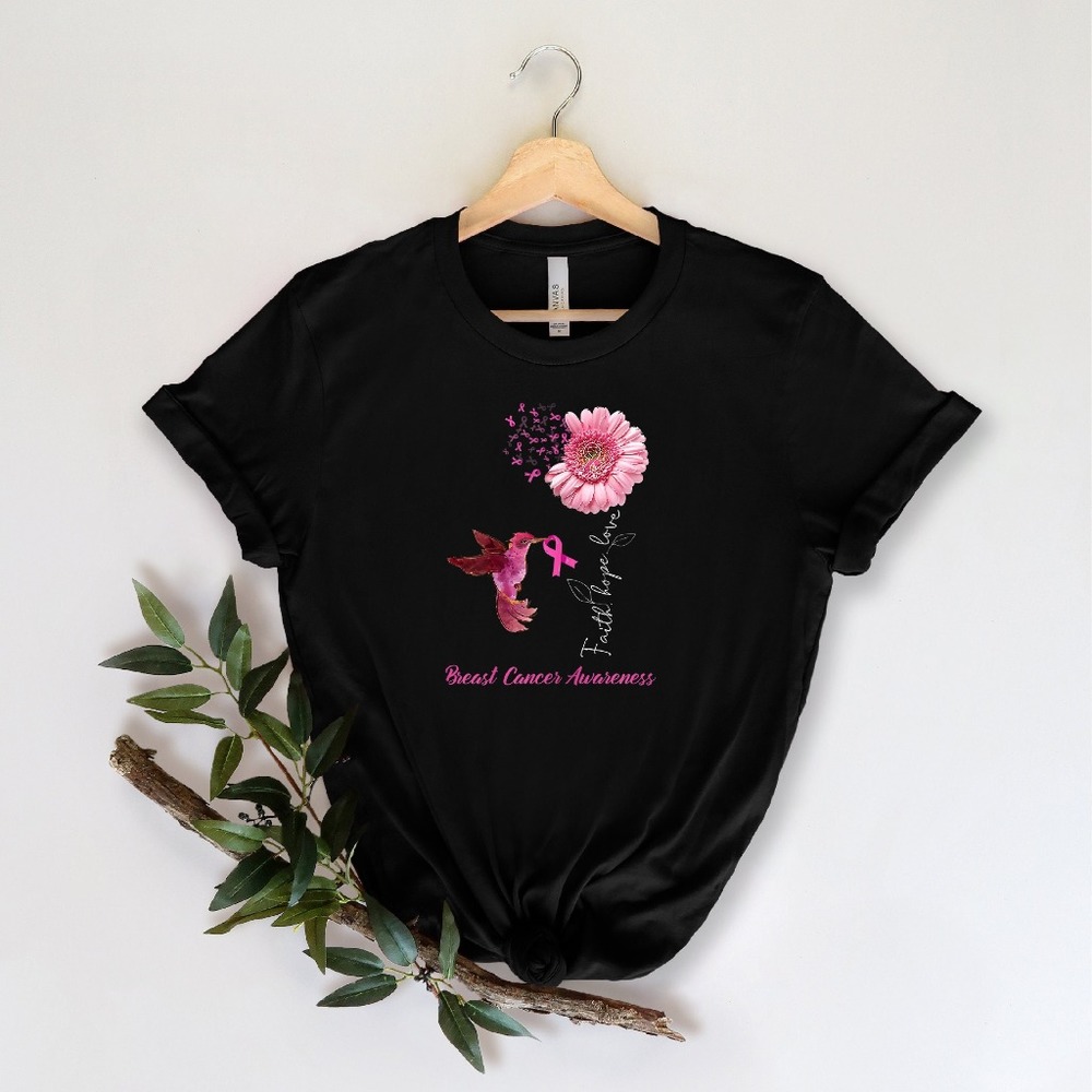 Breast Cancer, Stronger Than Cancer, Cancer Warrior T-Shirt